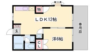 エーベⅡの物件間取画像